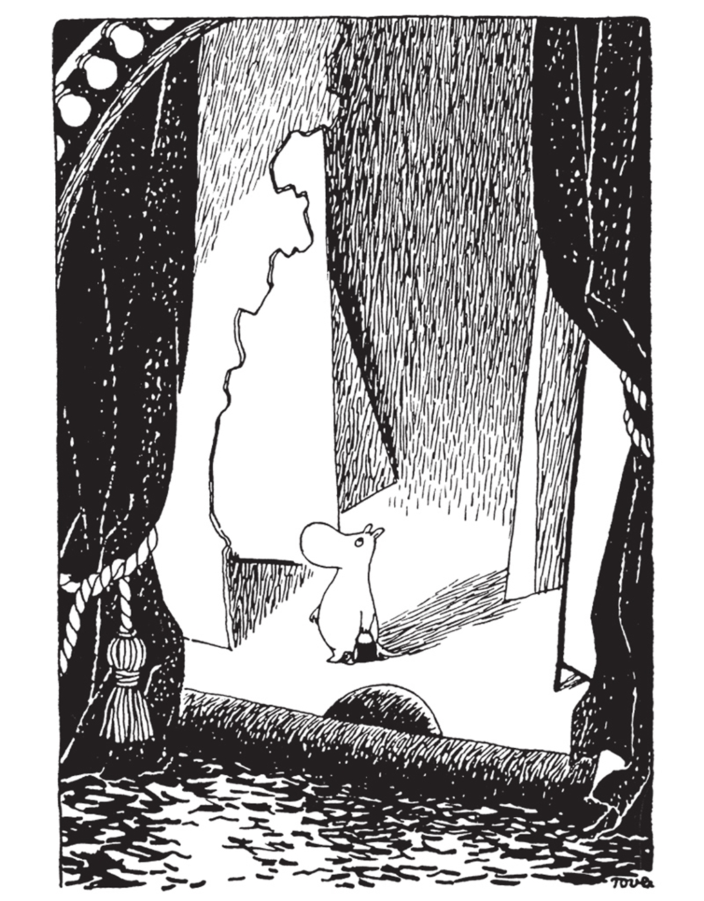 Sottobicchiere Quadrato In Legno Moomin – Moominsummer Madness, Moomintroll – 10x10 Cm Con Retro In Sughero