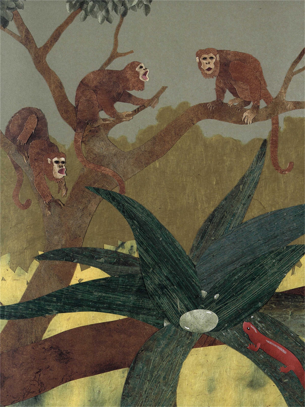Interior book image for Rain, Rain, Rain Forest