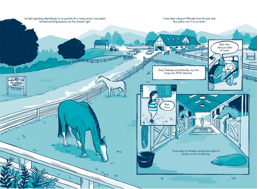 Interior book image for Horse Trouble