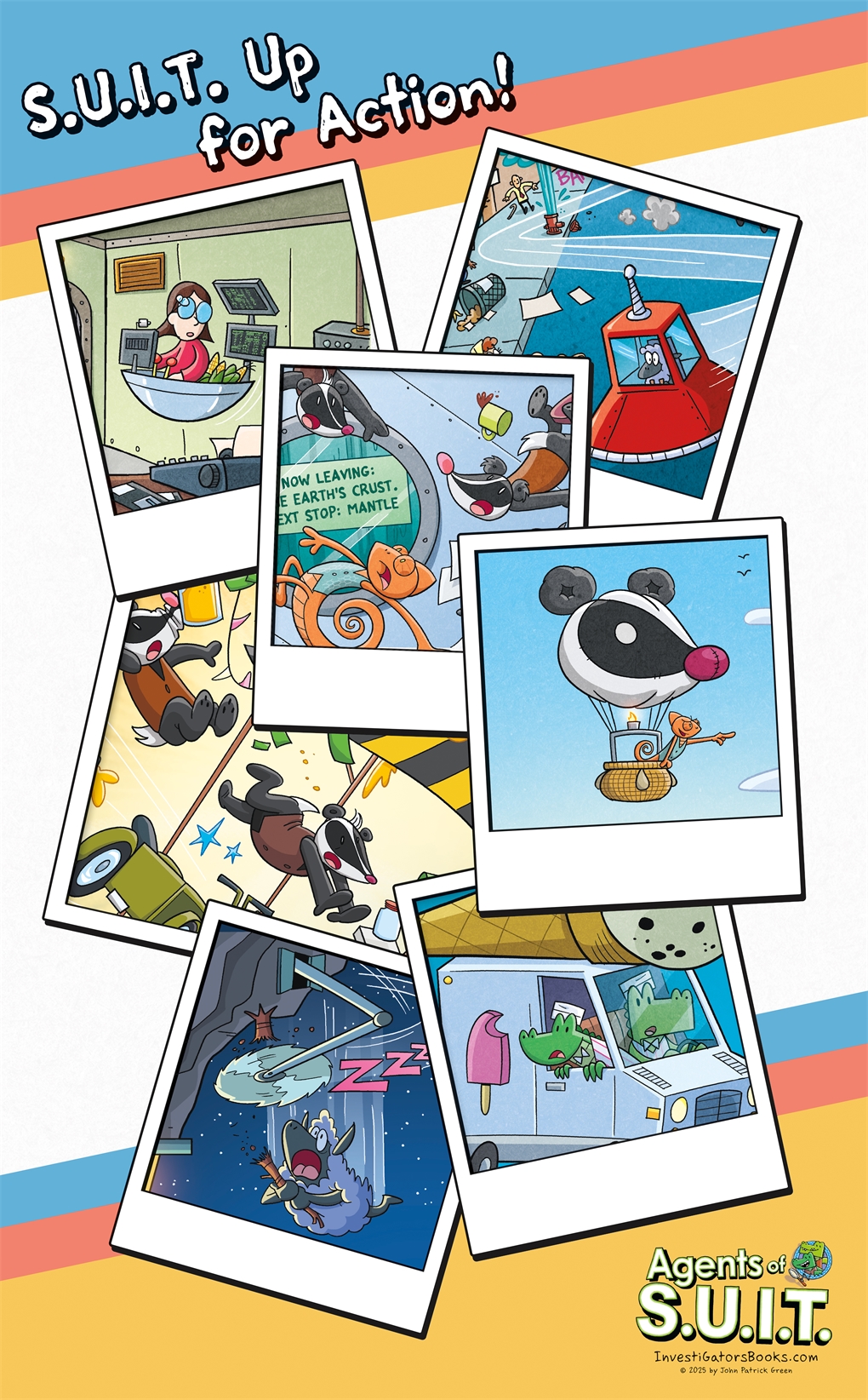 InvestiGators: Agents of S.U.I.T. Boxed Set Briefcase