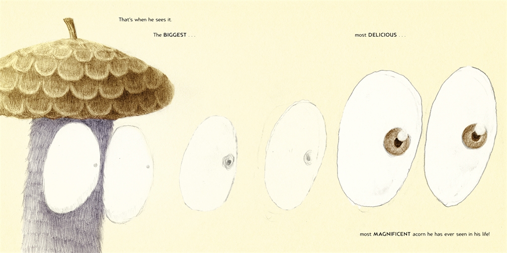 Interior book image for Be the Acorn