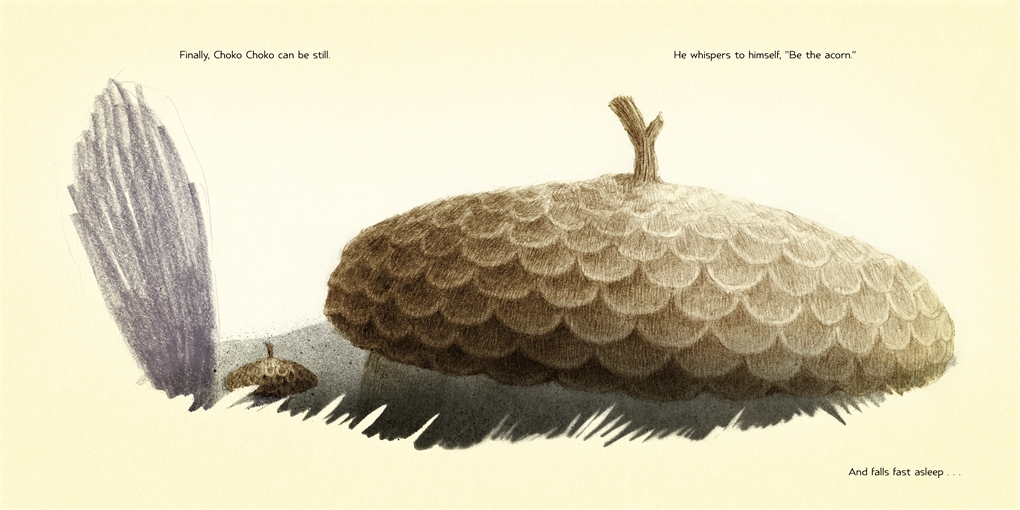Interior book image for Be the Acorn