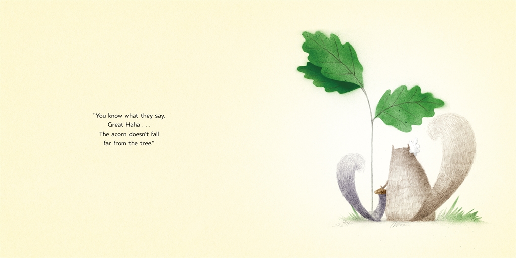 Interior book image for Be the Acorn