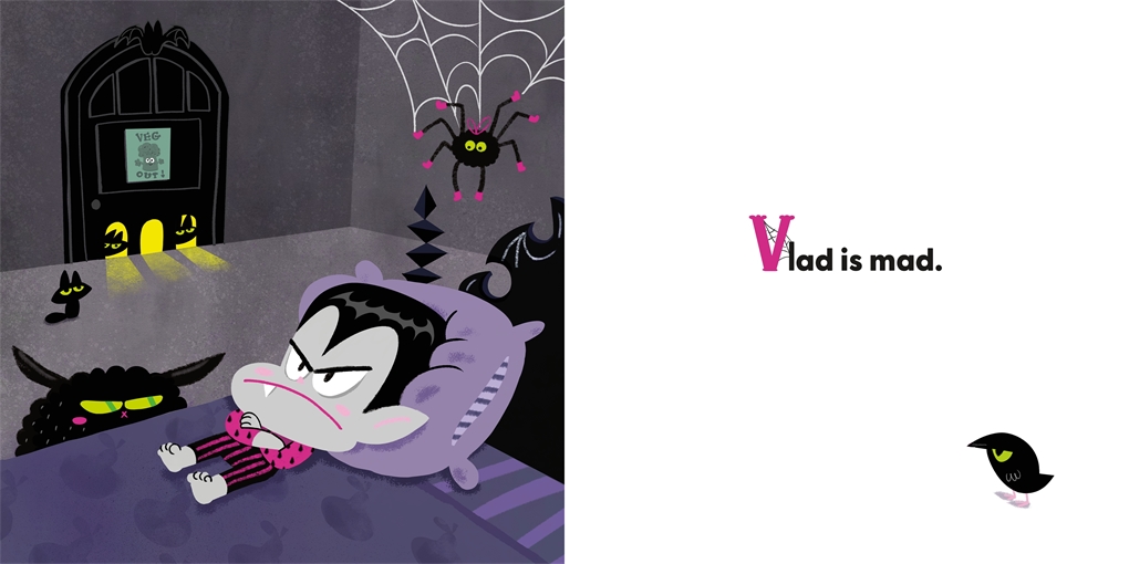 Interior book image for Vlad Is Mad!