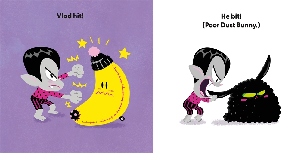 Interior book image for Vlad Is Mad!