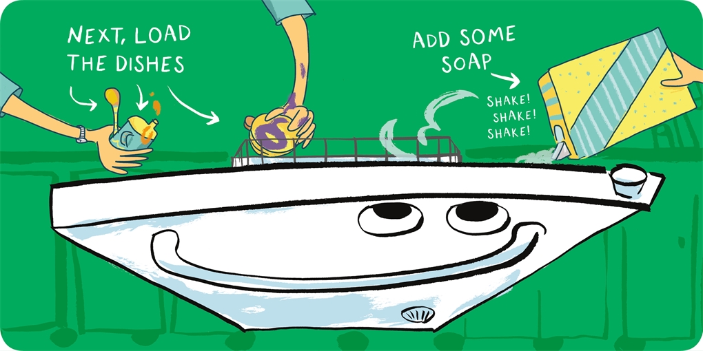 Dishwasher's Big Job