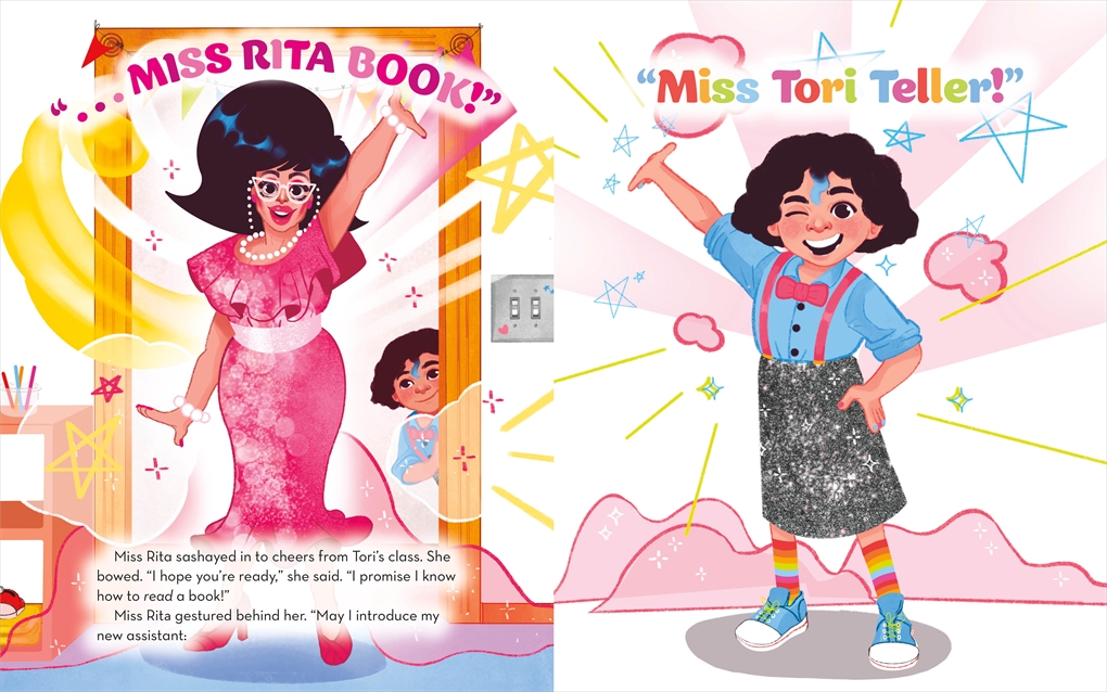 Interior book image for Miss Rita, Mystery Reader