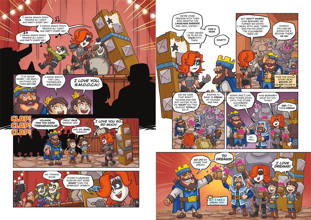 Interior book image for The Books of Clash Volume 7: Legendary Legends of Legendarious Achievery