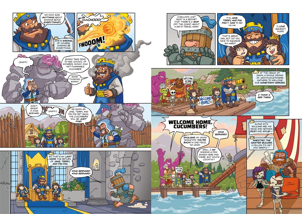 Interior book image for The Books of Clash Volume 7: Legendary Legends of Legendarious Achievery