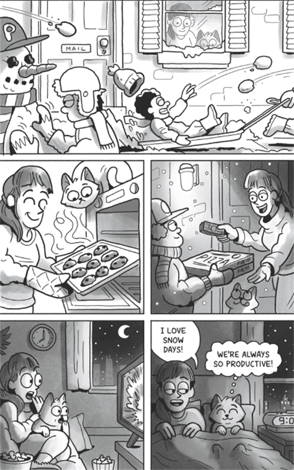 Interior book image for Look What the Cat Dragged In