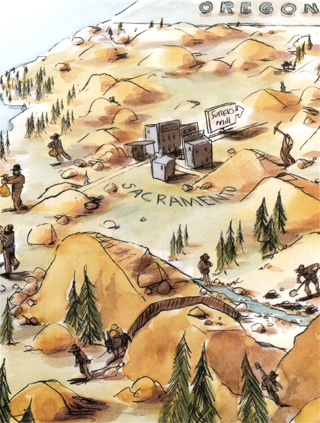 Gold! Gold from the American River!