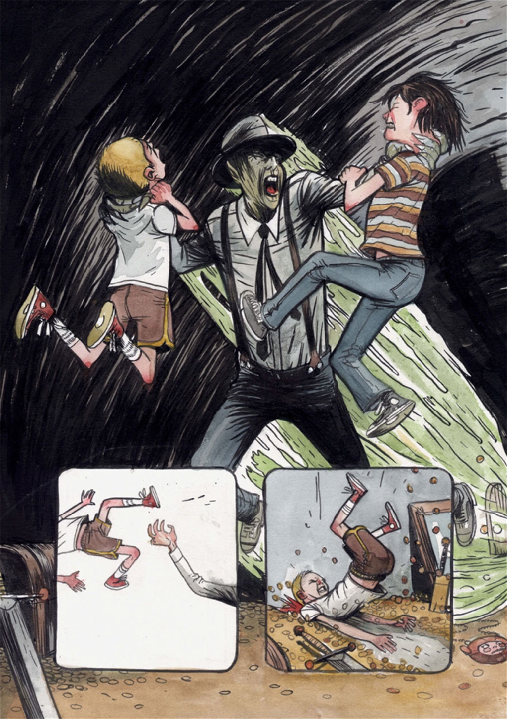 Interior book image for The Wrenchies