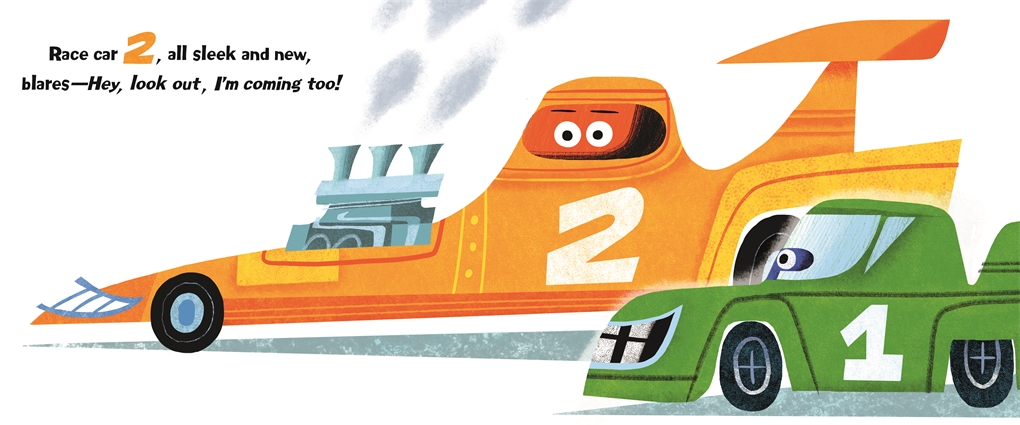 Interior book image for Race Car Count