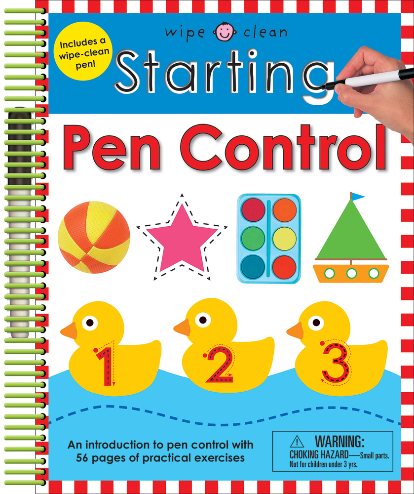 Wipe Clean Starting Pen Control Priddy Books