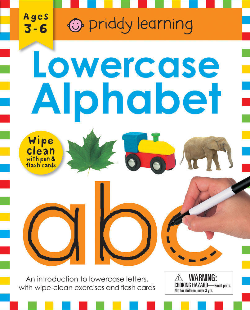 Wipe Clean Workbook Lowercase Alphabet (enclosed spiral binding
