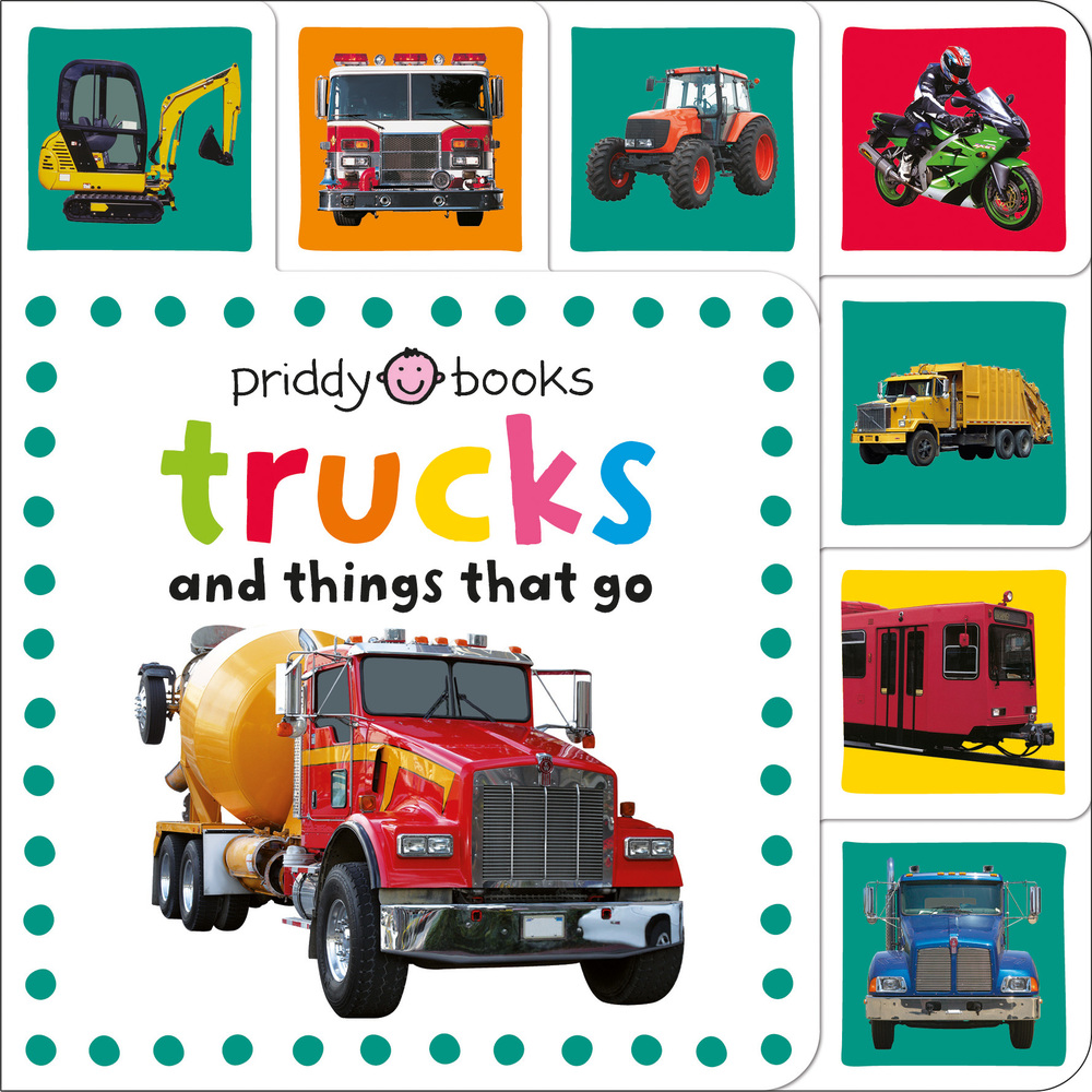 Mini tab books Trucks & things that go Roger Priddy Macmillan