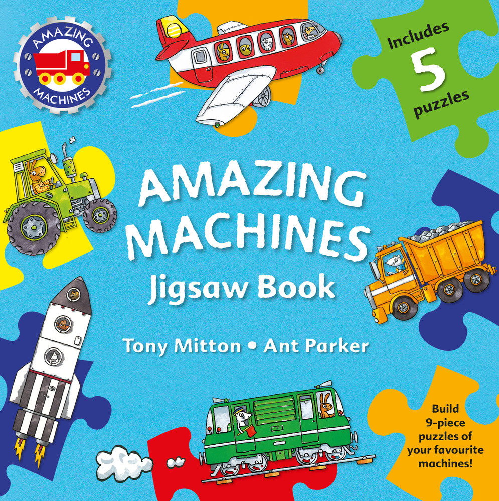 Amazing Machines Jigsaw Book Tony Mitton Macmillan