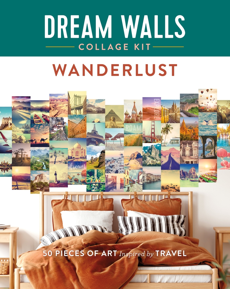 Dream Walls Collage Kit Wanderlust Chloe Standish Macmillan