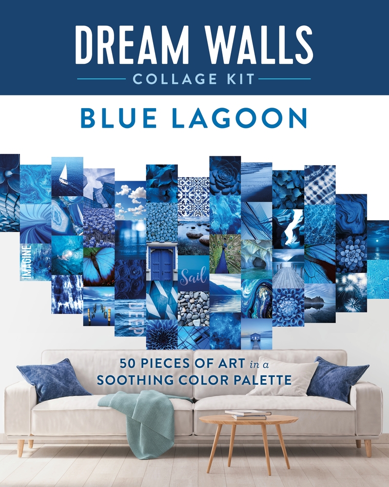 Dream Walls Collage Kit Blue Lagoon Chloe Standish Macmillan
