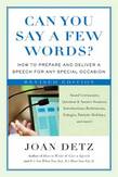 Can You Say a Few Words?