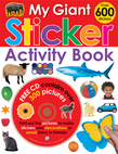 My Giant Sticker Activity Book (with CD)
