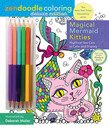 Zendoodle Coloring: Magical Mermaid Kitties