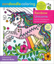 Zendoodle Coloring: Rainbow Unicorns