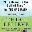 Life Grows in the Soil of Time