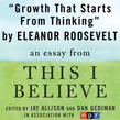 Growth that Starts From Thinking