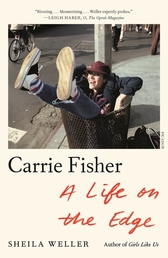 Carrie Fisher: A Life on the Edge Book Cover - Click to open New Releases panel
