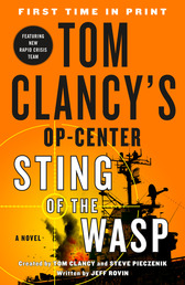 Tom Clancy's Op-Center: Sting of the Wasp Book Cover - Click to open Coming Soon panel