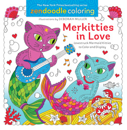 Zendoodle Coloring: Merkitties in Love Book Cover - Click to open Top Sellers panel