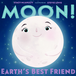Moon! Earth's Best Friend Book Cover - Click to open Macmillan Kids panel