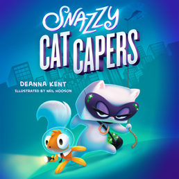 Snazzy Cat Capers Book Cover - Click to open Young Listener panel