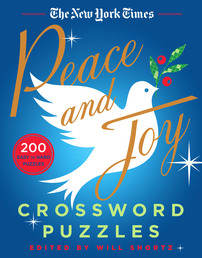 The New York Times Peace and Joy Crossword Puzzles Book Cover - Click to open New Releases panel