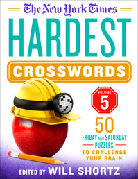 The New York Times Hardest Crosswords Volume 5 Book Cover - Click to open New Releases panel