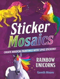Sticker Mosaics: Rainbow Unicorns Book Cover - Click to open Top Sellers panel