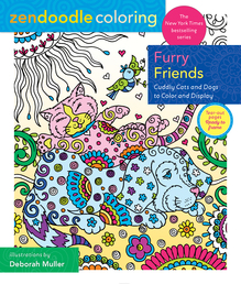 Zendoodle Coloring: Furry Friends Book Cover - Click to open Coming Soon panel