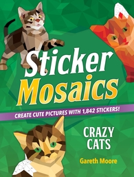 Sticker Mosaics: Crazy Cats Book Cover - Click to open Top Sellers panel