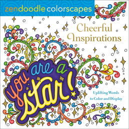 Zendoodle Colorscapes: Cheerful Inspirations Book Cover - Click to open Coming Soon panel