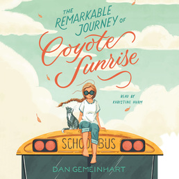 The Remarkable Journey of Coyote Sunrise Book Cover - Click to open Young Listener panel