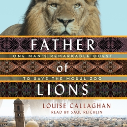 Father of Lions Book Cover - Click to open Audiobooks panel
