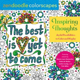 Zendoodle Colorscapes: Inspiring Thoughts Book Cover - Click to open Coming Soon panel