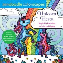 Zendoodle Colorscapes: Unicorn Fiesta Book Cover - Click to open Top Sellers panel