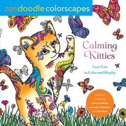 Zendoodle Colorscapes: Calming Kitties Book Cover - Click to open New Releases panel