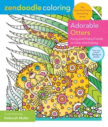 Zendoodle Coloring: Adorable Otters Book Cover - Click to open New Releases panel
