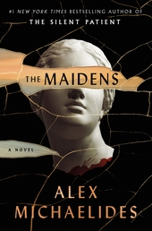 The Maidens Book Cover - Click to open New Releases panel