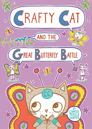 Crafty Cat and the Great Butterfly Battle Book Cover - Click to open :01 Collection panel