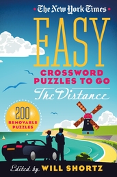 The New York Times Easy Crossword Puzzles to Go the Distance Book Cover - Click to open New Releases panel