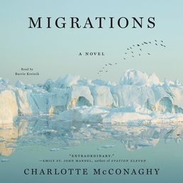 Migrations Book Cover - Click to open Audiobooks panel